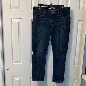 Levi’s Boyfriend Jeans Dark Denim‎ Size 29